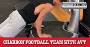 Chardon football team with 6 AVT vibration machine part 3