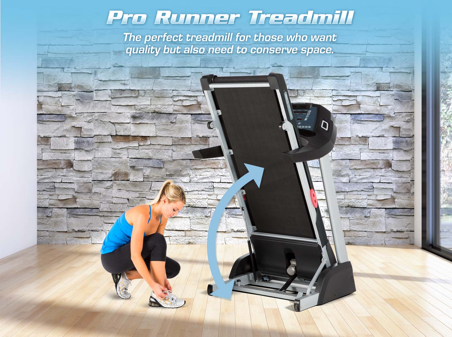 3G Cardio Pro Runner Treadmill Is A Top Rated Space Saver