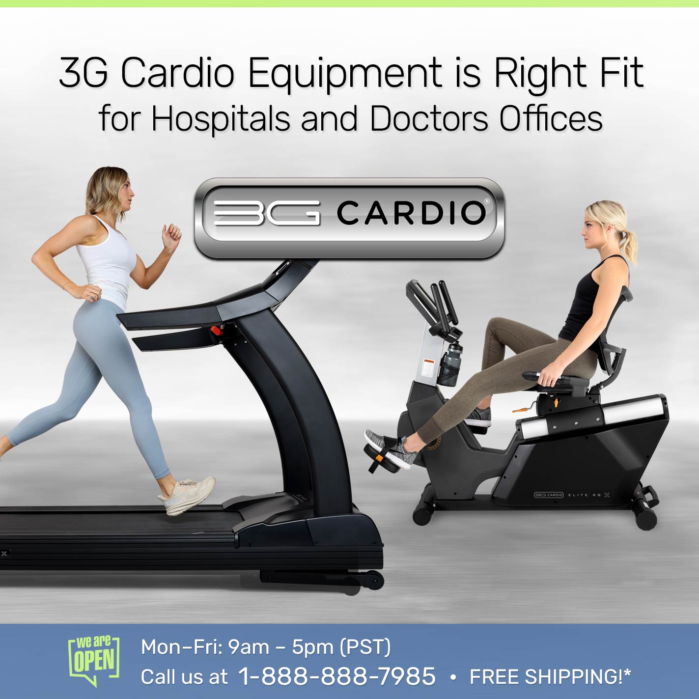 3G Cardio equipment is right fit for hospitals and doctors offices